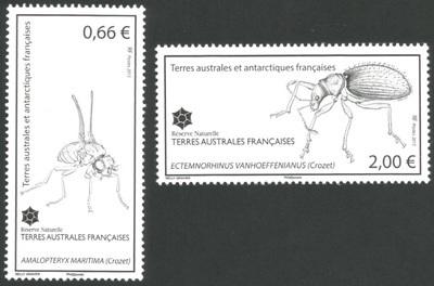 TAAF730/31 - Philatélie 50 – Timbre des terres australes et antarctiques françaises N° 730 à 731