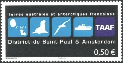 TAAF741 - Philatélie 50 – Timbre des terres australes et antarctiques françaises N° 741