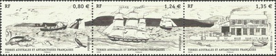TAAF778/80 - Philatélie 50 – Timbre des terres australes et antarctiques françaises N° 778 à 780
