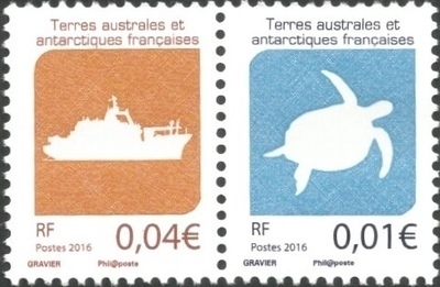 TAAF784/85 - Philatélie 50 – Timbre des terres australes et antarctiques françaises N° 784 à 785