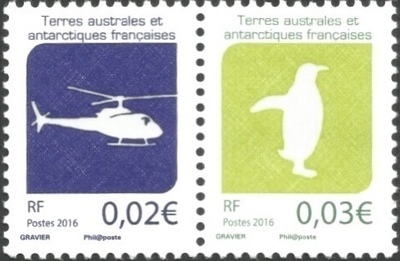 TAAF786/87 - Philatélie 50 – Timbre des terres australes et antarctiques françaises N° 786 à 787