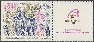 TAAFPA107 - Philatélie - Timbre Poste Aérienne de Terres Australes N°YT 107 - Timbre de collection