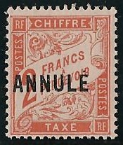 TAXE41CI1 - Philatélie - Timbres de France cours d'instruction N° Taxe 41CI1 du catalogue Yvert et Tellier - Timbres de collection