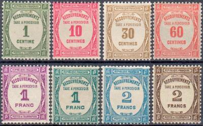 Taxe55-62 - Philatélie - Taxe - Timbres de France