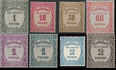 Taxe55-62 - Philatélie - Taxe - Timbres de France