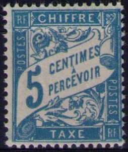 Taxe 28 - Philatélie 50 - timbre de France Taxe