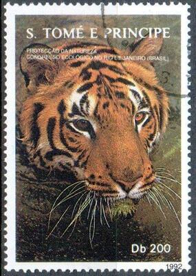 TETIGRES, Philatélie 50, Timbres thématiques sur les tigres