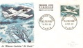 FDCPA35 - Philatélie - timbres de France Poste Aérienne N° YT35 - Enveloppes 1er jour de France Aviation