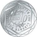 Pièce de 10 € des régions de France 2012 émises par la Monnaie de Paris - pièces de monnaies euros de collection