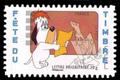 160/4149 - Philatélie 50 - timbre de France - timbre de collection Yvert et Tellier - Tex Avery Droopy et le Loup - Fête du timbre - 2008