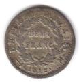 1812M - Philatelie - pièce de collection française - 1/2 franc