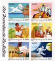 BC3161A - Philatélie 50 - timbres de France neufs sans charnière - timbres de collection Yvert et Tellier 3150/3155 - Les journées de la Lettre