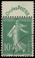 188 - Philatélie 50 - timbre de France oblitéré
