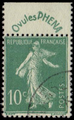 188 - Philatélie 50 - timbre de France oblitéré