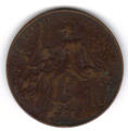 1905 - Philatelie - pièce de monnaie française 10 centimes