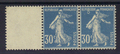 192 paire - timbres de France de collection en paire horizontale