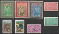 1971 - Philatélie - Année complète de timbres d'Andorre 1971 - Timbres de collection