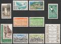 1986 - Philatélie - Année complète de timbres d'Andorre 1986 - Timbres de collection