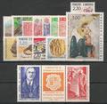 1990 - Philatélie - Année complète de timbres d'Andorre 1990 - Timbres de collection