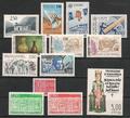 1991 - Philatélie - Année complète de timbres d'Andorre 1991 - Timbres de collection