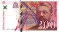 200 F Eiffel - Philatelie - billet de banque de France - 200 francs Eiffel
