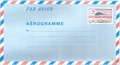 AER1015 - Philatélie - Aérogrammes de France - Timbres de France