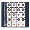 20 cases - Philatélie 50 - matériel numismatique - feuilles pour étuis numismatiques HARTBERGER