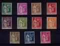 280-289 - Philatélie 50 - timbres de France N° Yvert et Tellier 280-289