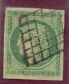 2 - Philatélie 50 - timbre de France Classique Cérès N° Yvert et Tellier 2 - timbre de France de collection