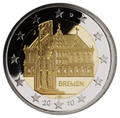2 € Allemagne 2010 - Philatelie - pièce de monnaie euro d'Allemagne