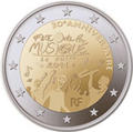 2 € France 2011 - Philatélie 50 - pièce de monnaie euros de France - fête de la musique