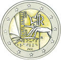 2 € Italie 2009 - pièce de monnaie euros - Philatélie 50