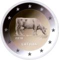 2 € Lettonie 2016 - Philatelie - pièce commémorative 2 € Lettonie