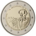 2 € Monaco 2016 - Philatelie - pièce commémorative 2 € Monaco