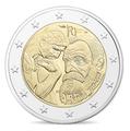 2 € Rodin - Philatelie - pièce 2 € commémorative - Monnaie de Paris - Rodin