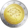 2 € Slovénie 2010 - Philatélie 50 - pièces de monnaies euros de Slovénie