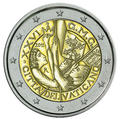 2 € vatican 2011 - pièce de monnaie commémorative de 2 € du vatican 2011