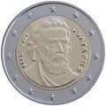 2€HILENDAR, Philatélie 50, Pièce 2 € Bulgarie 2026 - Païssii de Hilendar