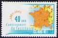 3543 - Philatélie 50 - timbre de France - timbre de collection Yvert et Tellier - 40 ans d'aménagement du territoire 2003