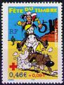 3547 - Philatélie 50 - timbre de France - timbre de collection Yvert et Tellier - Fête du timbre Lucky Comics 2003