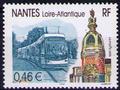 3552 - Philatélie 50 - timbre de France - timbre de collection Yvert et Tellier - Série touristique, Nantes Loire-Atlantique 2003