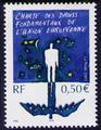 3555 - Philatélie 50 - timbre de France - timbre de collection Yvert et Tellier - Charte des droits fondamentaux de l'Union Européenne 2003