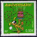 3569 - Philatélie 50 - timbre de France - timbre de collection Yvert et Tellier - timbre pour anniversaire, Marsupilami 2003