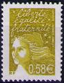 3570 - Philatélie 50 - timbre de France - timbre de collection Yvert et Tellier - Marianne du 14 juillet 2003