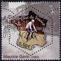 3582 - Philatélie 50 - timbre de France neuf sans charnière - timbre de collection Yvert et Tellier - Cyclisme, centenaire du Tour de France - 2003