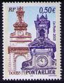 3608 - Philatélie 50 - timbre de France neuf sans charnière - timbre de collection Yvert et Tellier - Série touristique, Pontarlier (Doubs)- 2003