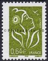 3756 - Philatélie 50 - timbre de France neuf sans charnière - timbre de collection Yvert et Tellier - Marianne de Lamouche - 2005