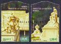 3786-3787 - Philatélie 50 - timbre de France neuf sans charnière - timbre de collection Yvert et Tellier - Jardins de France - 2005