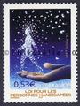 3803 - Philatélie 50 - timbre de France neuf sans charnière - timbre de collection Yvert et Tellier - 30ème anniversaire de la Loi pour les personnes handicapées - 2005