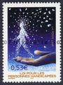 3803 - Philatélie 50 - timbre de France neuf sans charnière - timbre de collection Yvert et Tellier - 30ème anniversaire de la Loi pour les personnes handicapées - 2005